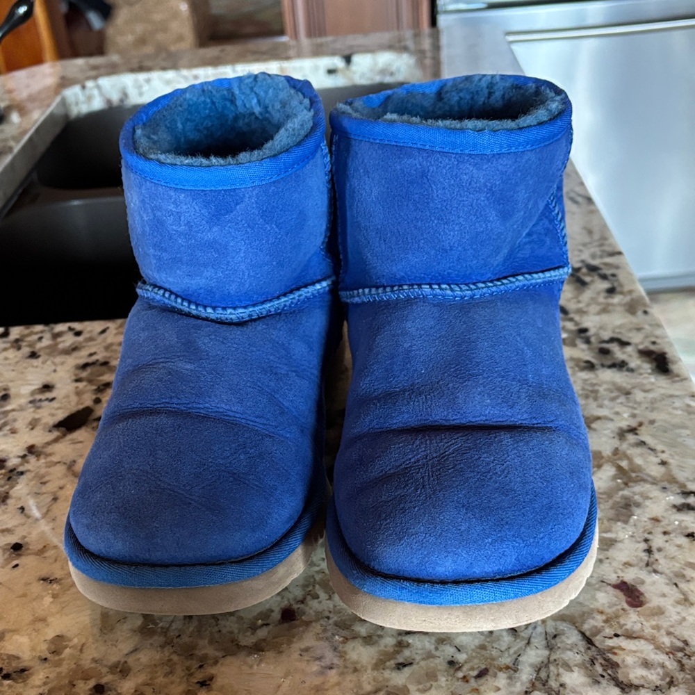 UGG Blue Ankle Booties